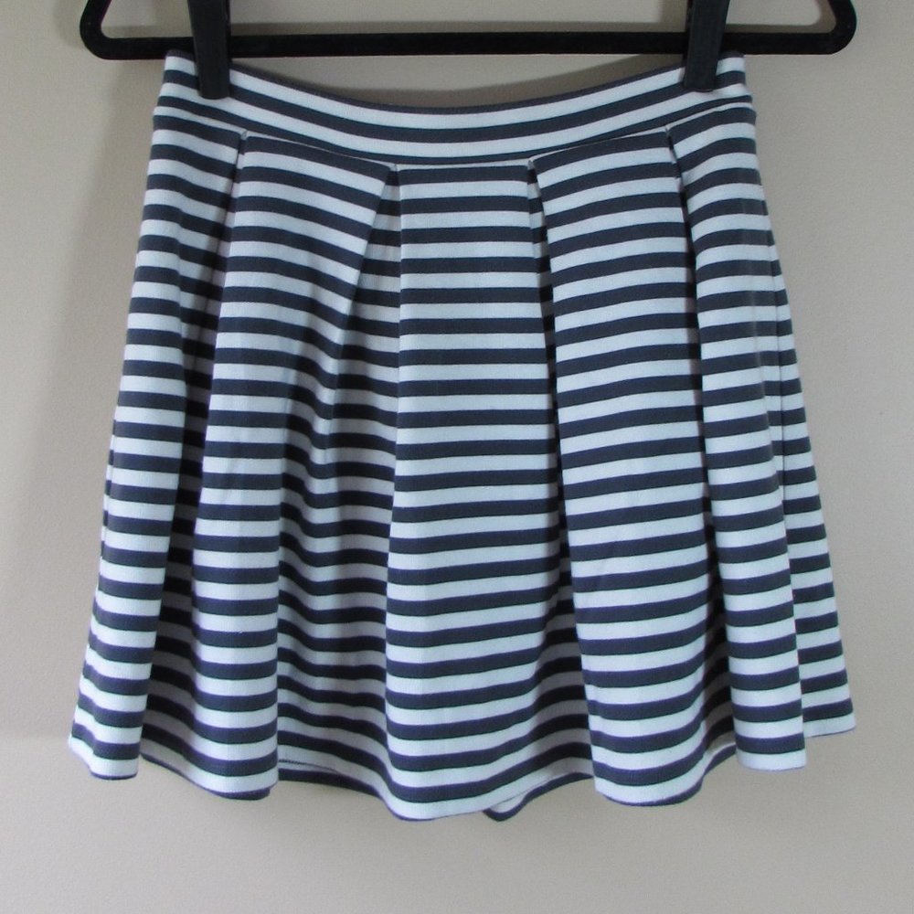 American Eagle Striped Circle Skirt